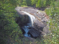 Water Fall At Black River Falls