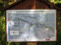 Trail Map for Black River Falls Hiking Trails